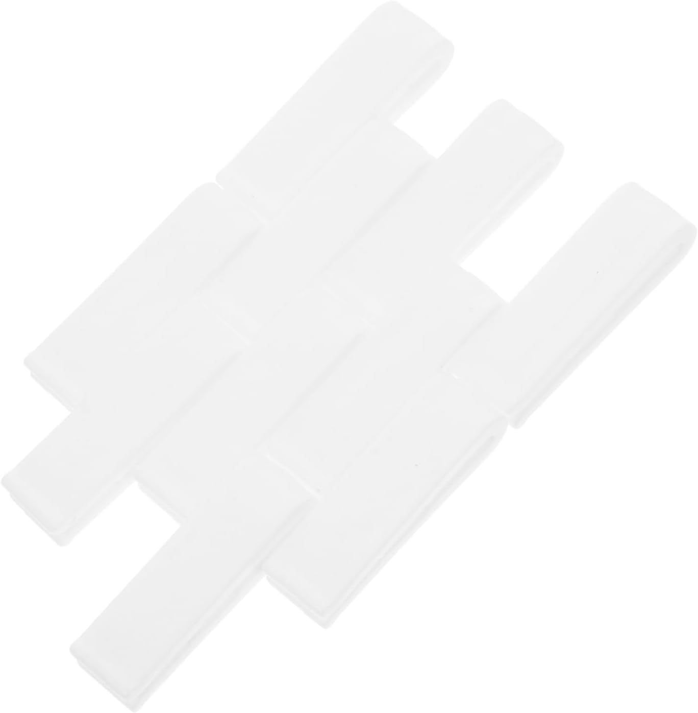 Levemolo 10pcs Sealing Clips for Vacuum Compression Bags Portable Plastic Bag Clips for Clothes Food Storage Kitchen Use to Keep Items Clean and Dry