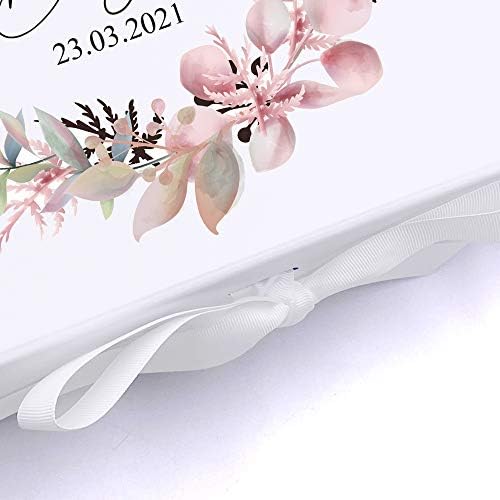 ukgiftstoreonline Personalised Keepsake Box Wedding Memory box Gift (Large)
