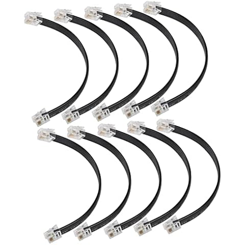 RIIEYOCA 6 Inch RJ12 Telephone Cable Cover