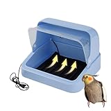 Éleveuse pour poussins - avec Coussin chauffant 3 températures, Cage d'élevage pour volailles - Éleveuse pour volailles,Pour canetons, lézards, oiseaux, petits animaux, cailles et