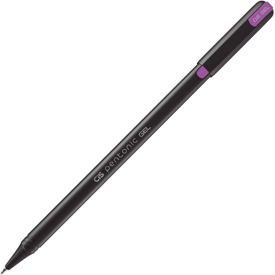 Caneta Gel Pentonic, Estojo com 12 cores sortidas