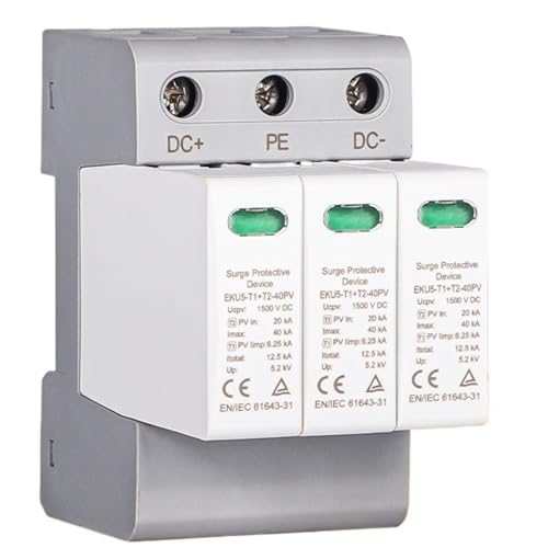 Parafoudre de protection contre les surtensions T1+T2 4P EKU5