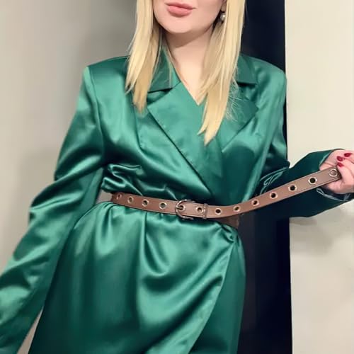 Women Jeans Belt Eyelet Punk Ladies Waist Ornament2