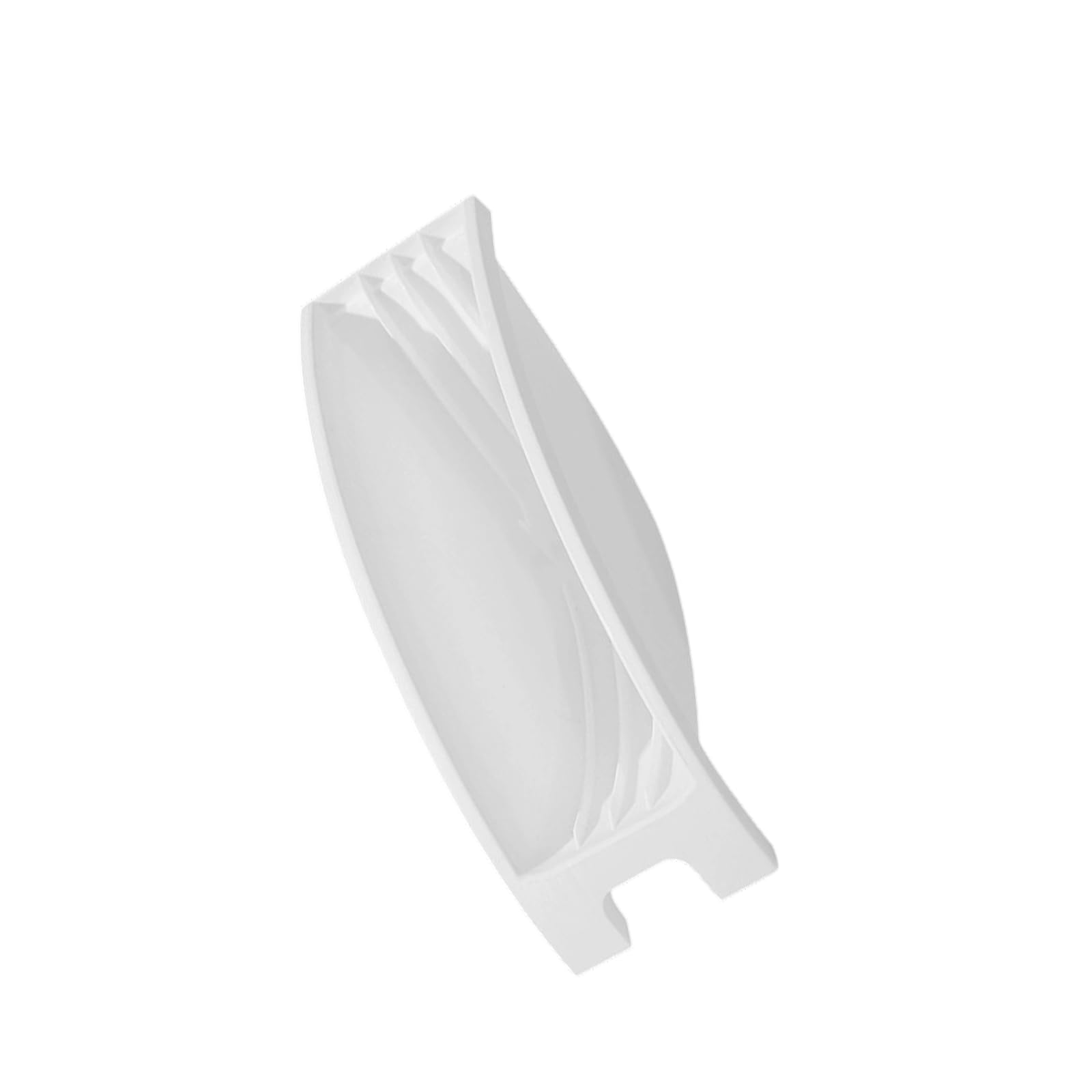 LUCKGONI Modern and Space Saving Drainer for Kitchen Countertop with Utensil Holder and Draining Board in White