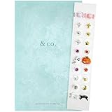 【めざましテレビで紹介されました】 &co. 耳つぼジュエリー 耳ツボジュエリー 純チタン ハロウィン ボディピアス (ハロウィンコレクション, ハッピーモンスター)