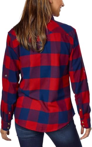 Image of Jachs Girlfriend Ladies' Flannel Shirt