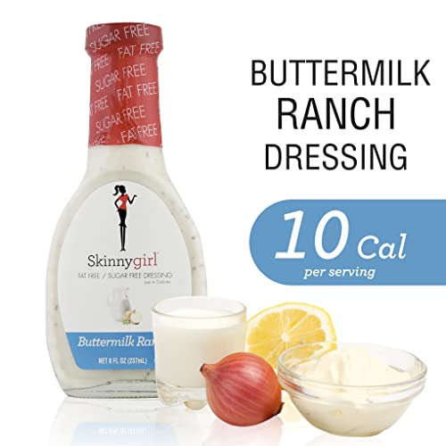 Skinnygirl Fat-Free Salad Dressing, Sugar-Free Buttermilk Ranch, 8 Ounce - Thumbnail 5