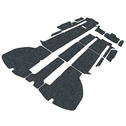 フェニーチェ カーマット フロアマット 国内生産 ブルーグレー 滑り止め形状 ずれにくい 車用 マット