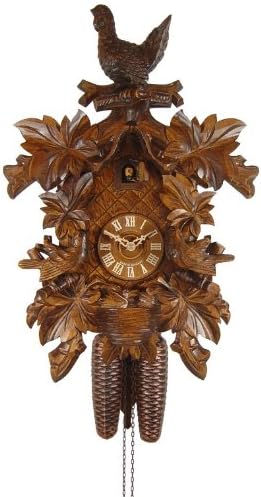 Cuckoo Clock Wood Grouse, 8-Leaves