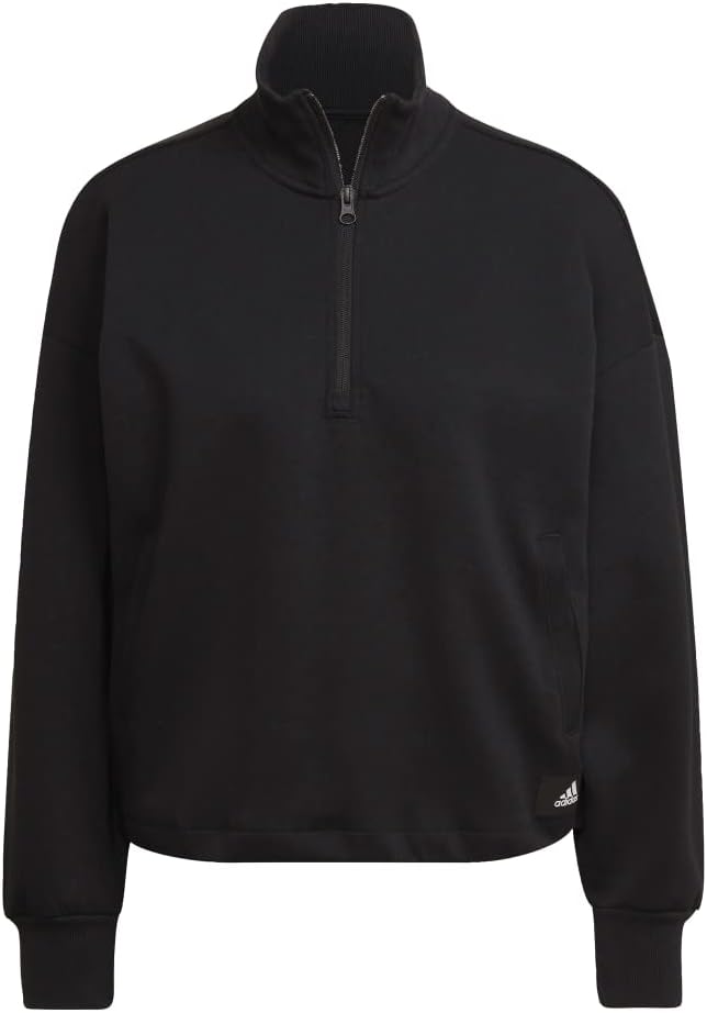 adidas womens Sportswear 3-bar Quarter Zip