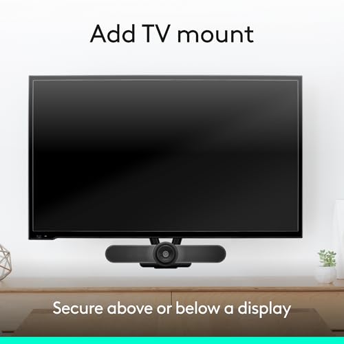 Logitech MeetUp Video Conferencing System, Ultra HD 4K/1080p/720p, 3 Microphones/Adjustable Speakers, Wide Field of View 120°, PC/Mac/Laptop/MacBook/Tablet - Black by Logitech - Image 6