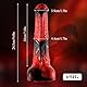 Horse Dildo,24,5cm Silikon Monster Dildo mit Starkem Saugnapf für Sexmaschinen Paare Männer Frauen
