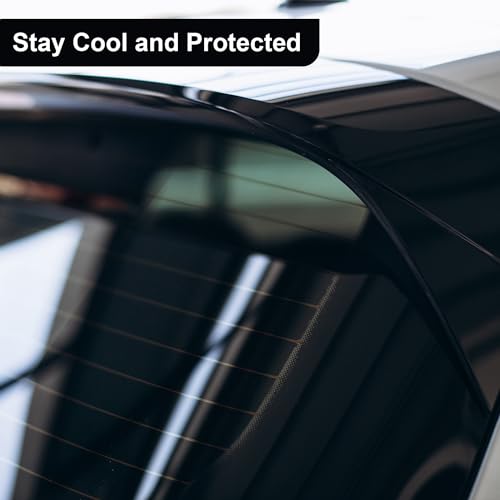Image of Professional Auto Window Tint Film Roll, 5% Premium Carbon Car Window Privacy Film, 36IN x 100FT- UV Protection, Scratch & Heat Resistant - Blackout Shade for Car Windows