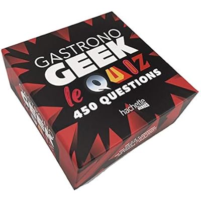 Bo&icirc;te Gastronogeek : le quiz