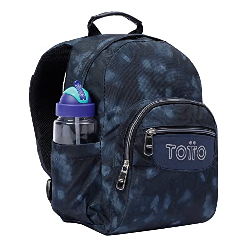 Mochilas niños ergonómicas y resistentes TOTTO Tempera con espalda acolchada 4