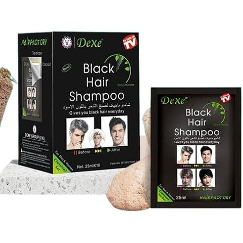 Shine Instant Black Hair Shampoo - Quick and Easy Cover