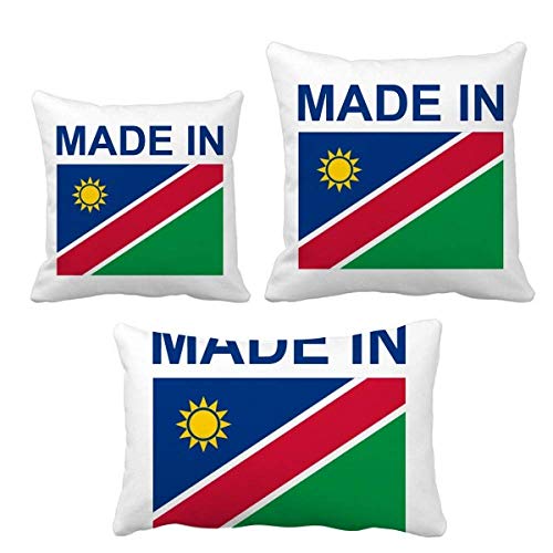 Coussin Namibie ensemble avec insert textile décoration salon sofa maison - 2