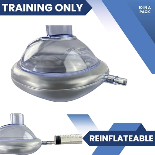 MCR Medical Combo Pack of CPR Training Masks, 5 Adult & 5 Infant with Valves - Thumbnail 6