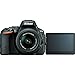 Nikon D5500 DX-format Digital SLR w/ 18-55mm VR II Kit (Black)