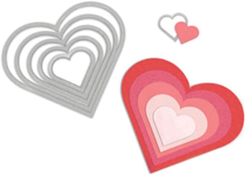 Framelits Die Set 6/PK - Hearts