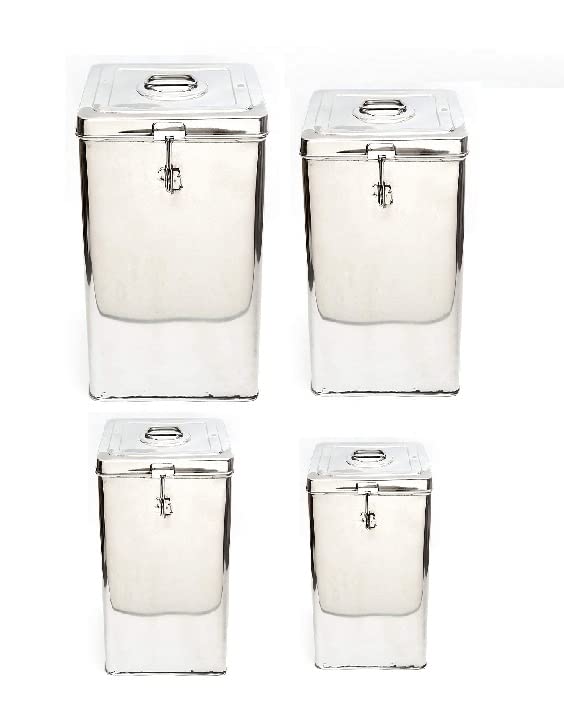 CORPORATE OVERSEAS SEE MORE DO MORE 4 PIES STEEL STEEL DABBA SET,STEEL