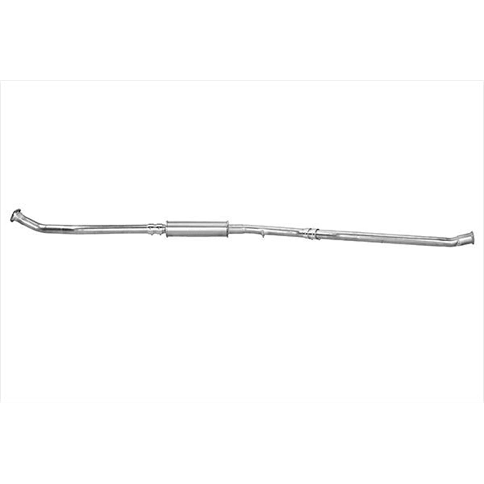 HELLA 8LC 366 023-401 silenciador del medio - Easy2Fit Kit - centro - tres piezas - Juego con accesorios de montaje