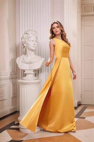 Satin Prom Dresses for Women 2024 Corset Long Formal Evening Party Gowns3