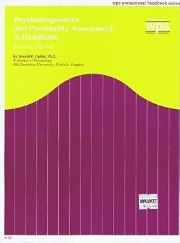 Paperback Psychodiagnostics and Personality Assessment: A Handbook Book