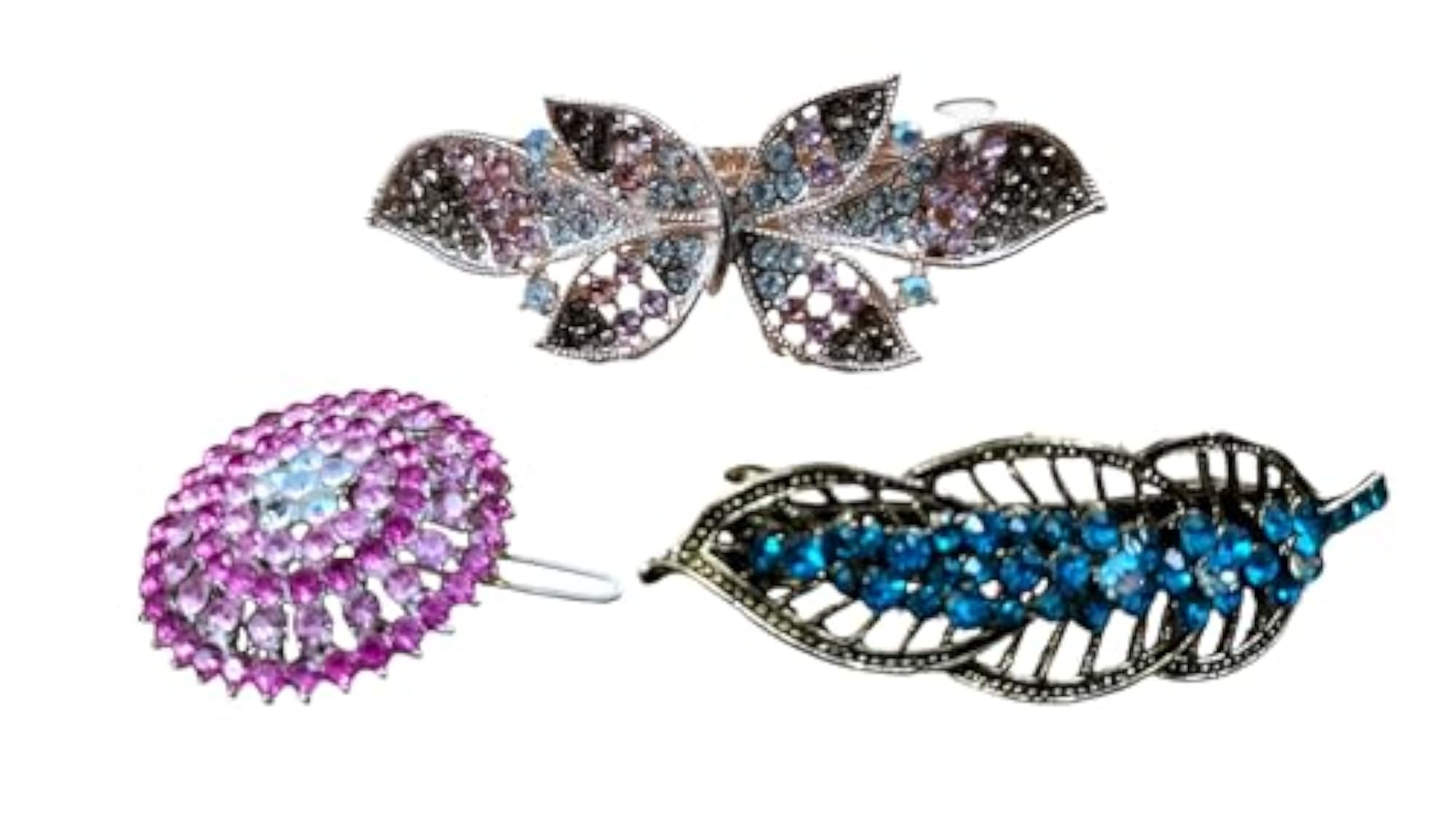 Fashion Hair Clips and Accessories Pack of 3