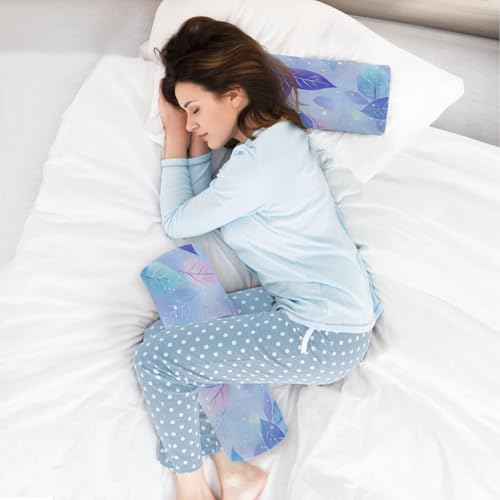 Almohada cilíndrica espuma viscoelástica 43 cm largo miniatura 6