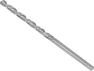 Solid Carbide Drill Bits, 2mm Diameter, Left Hand YG6X (C3/K10) Tungsten Carbide Straight Shank Twist Drill Bits - (Applications: for Stainless Steel Alloy), 1-Piece