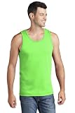 Port & Company Core Cotton Tank Top-PC54TT-XL-Neon Green