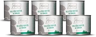 MjAMjAM - Mokra karma premium dla kotów  pyszna wołowina na parze dyni, 6 sztuk (6 x 800 g), bez zbóż, z bardzo dużą ilością mięsa