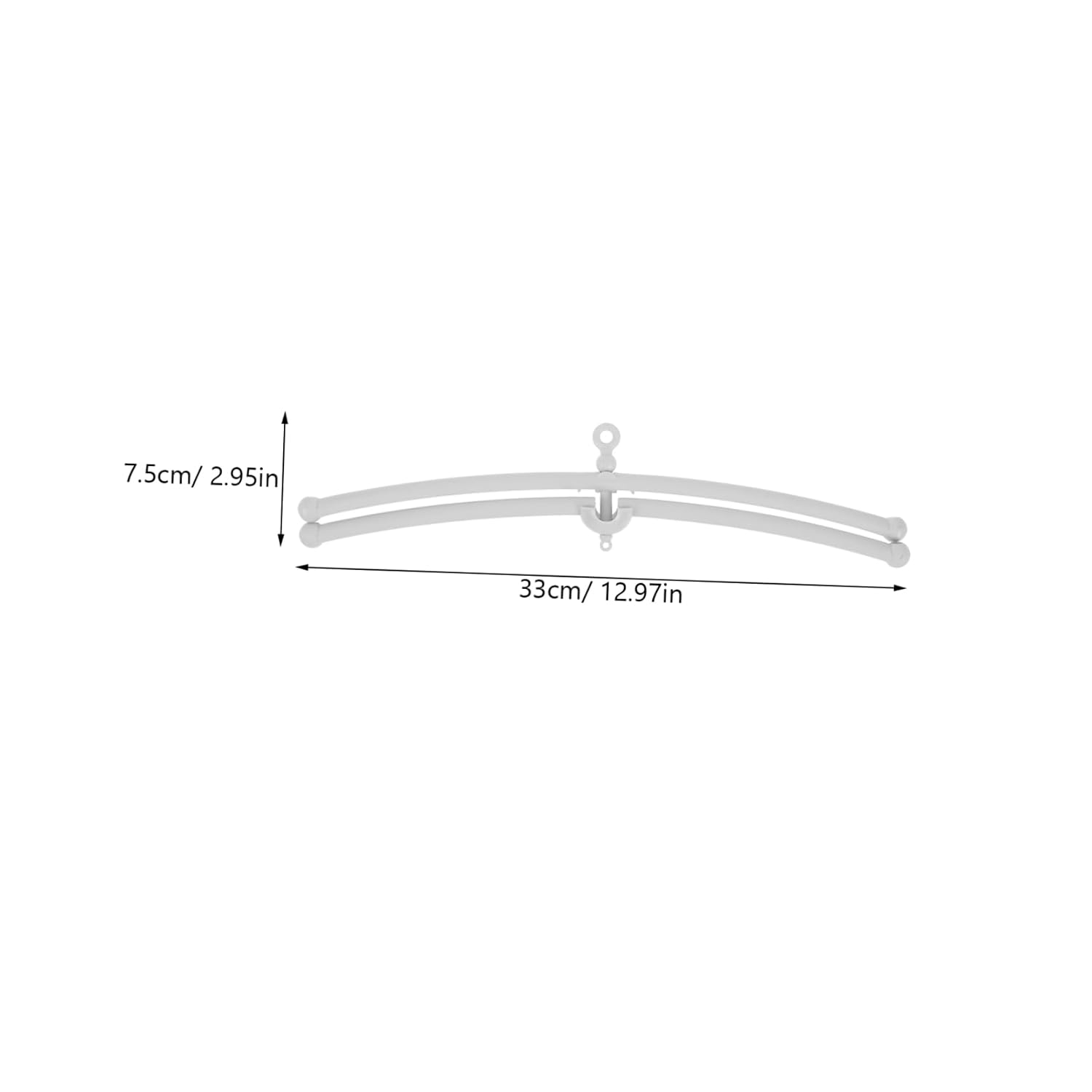 Baby Crib Mobile Arm and Bed Bell Holder for Bassinet Toys Hanging Rack DIY Music Toy Decoration for Nursery