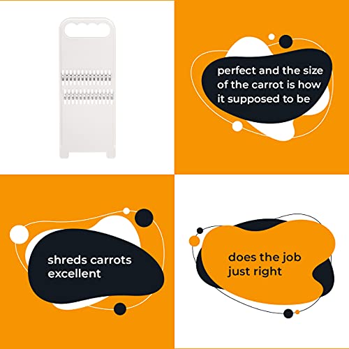 Korean Carrot Salad Grater - Vegetable And Carrort Hand Slicer - Julienne Plastic Shredder #TOP3