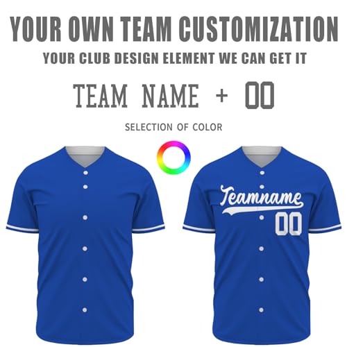 Personalized Baseball Jersey Customized Name Number Logo Multicolor Baseball Shirts for Men Women Kids miniatura 5