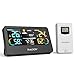 Produktbild Raddy WF-55C PRO Wetterstation Funk mit Außensensor Farbdisplay für Innen und Außen Wettervorhersage mit Hygrometer Thermometer Wecker für Zuhause