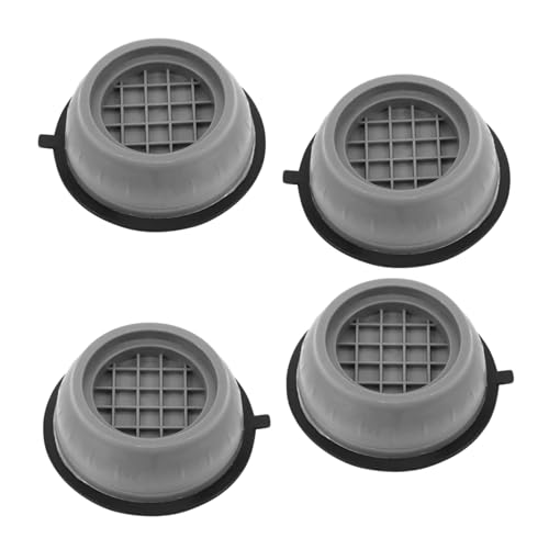 DIYEAH 4pcs Washing Machine Anti-skid Heightening Pads Furniture Lifting Feet for Front and Top Loaders, Sturdy Rubber Base for Vibration Reduction and Floor Protection