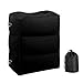 Ejoy Inflatable Travel Pillow for Foot Rest on Airplanes and Kids to Sleep on Long Flights (Black)