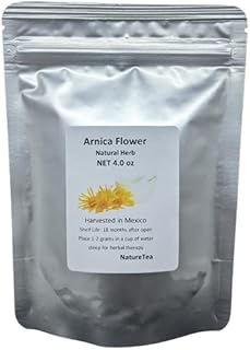 Arnica Flower - Heterotheca inuloides dried loose flower from 100% Nature (4 oz)