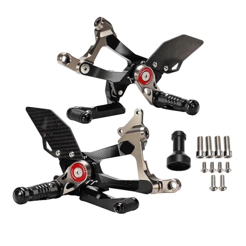 Commandes reculées réglables et kit de repose-pieds arrière pour Ducati Panigale V4SP2