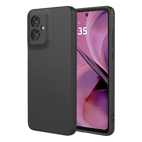 Coque Motorola Moto G55 antichoc mince en TPU souple housse de protection noire