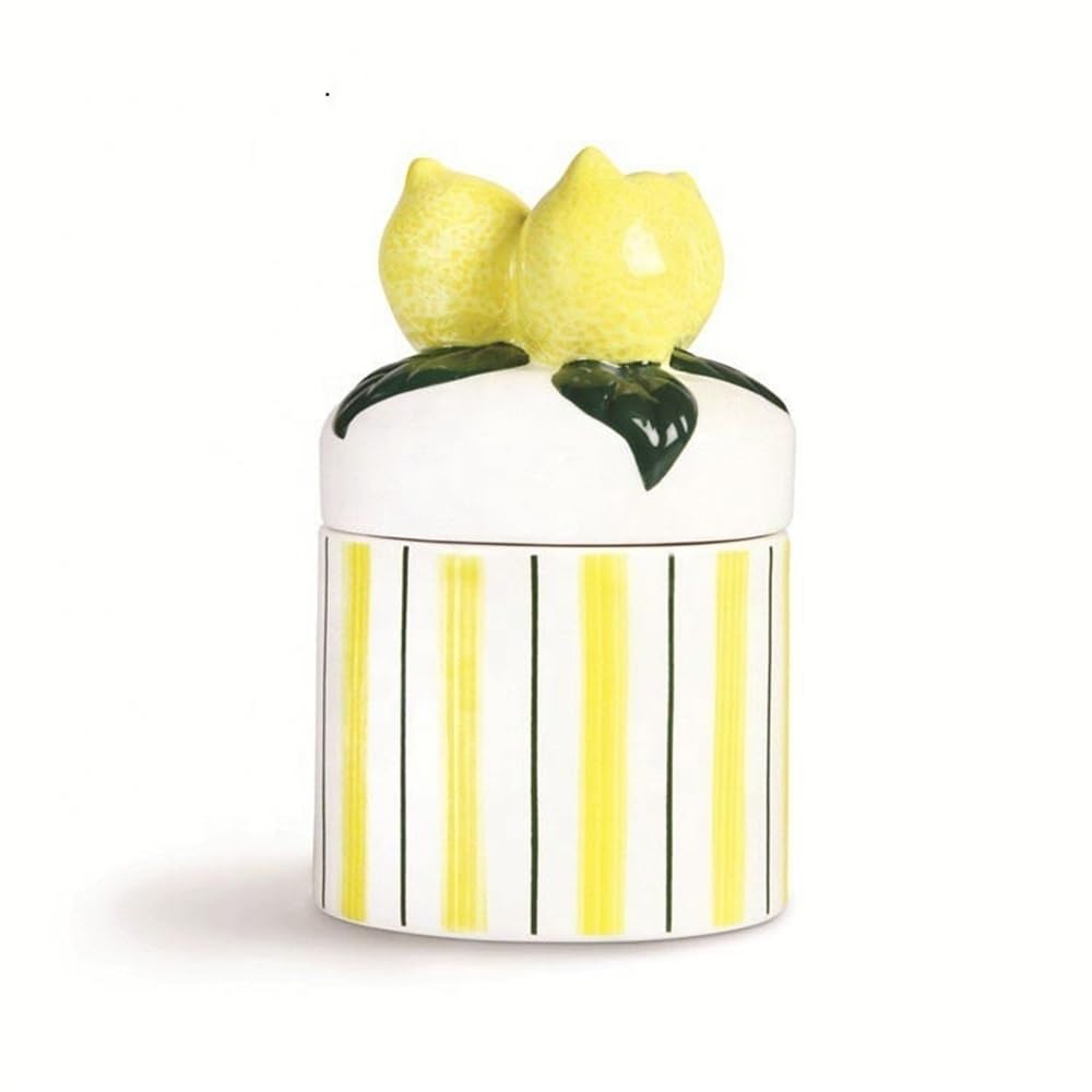 Ceramiczna maselniczka w paski, słoik do przechowywania, wazon kuchenny, słoik na cukierki, pudełko na biżuterię, pojemnik do przechowywania masła, B-