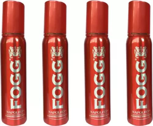 FOGG NAPOLEON PACK OF 4 Deodorant Spray - For Men & Women (480 ml, Pack of 4)
