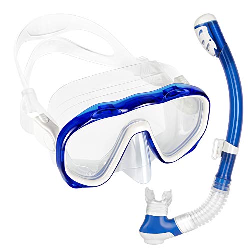 Flyboo Schnorchelmaske Set, blau-EU