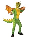 Bristol Novelty 700926L000 Forum Childs Dragon Costume Kids Fancy Dress, Boys, Multi Halloween