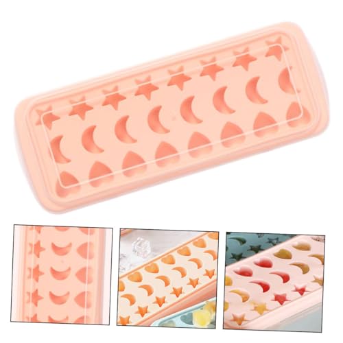 Bandeja para Cubitos de Hielo de Silicona Rosa miniatura 7