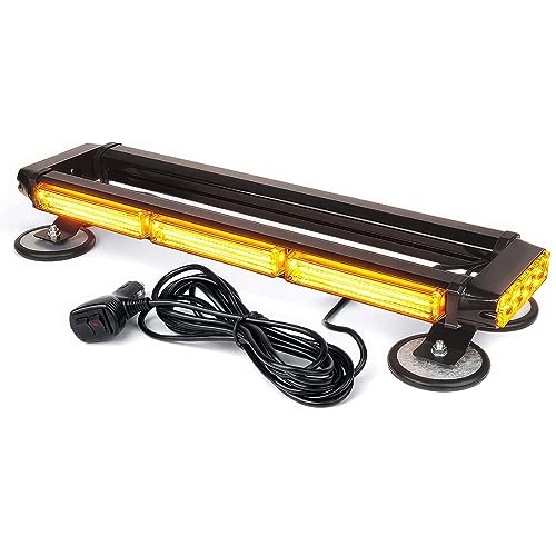 Vehículos de tráfico de emergencia seguros con tira estroboscópica LED COB 12V TOTMOX amarilla