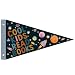ShowDraven Read Nooking Corner Books Sign, Felt Pennant Banner Flags, Kids Classroom Reading Corner Decor, Read Corner, Book Lover Gift, School Wall Hanging Banner,8x14 Inch