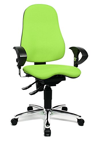 TOPSTAR | Bürostuhl SITNESS 10 | mit verstellbaren Armlehnen | apfelgrün